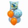 A set of balls "Baby Boy", latex, foil, 7 pcs.