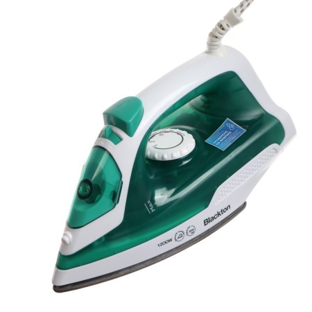Iron Blackton BT SI3110, 1200 W, anti-stick sole, 18g/min, 200 ml, white-green