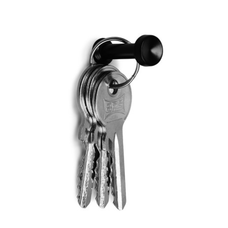 Furniture hook Cappio tranquil, one -rod, black-1