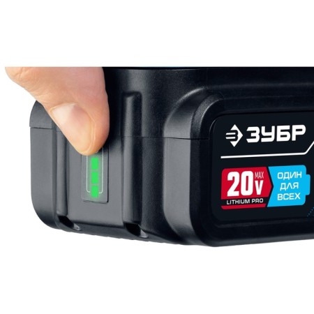 Circular saw battery. Zubble CPB-190-41, 20 V, 4 Ah, 3500 rpm, D = 190x20 mm-5