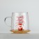 Glass mug with a lid "heat and comfort", 350 ml