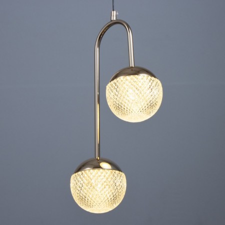 Lamp Bayerlux "Jaso" 2hLED 40W gold 23x12x43 cm-2