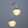 Lamp Bayerlux "Jaso" 2hLED 40W gold 23x12x43 cm