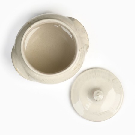 Ceramic pot for baking "Novarussa No. 5" 0.5l / 14x12cm, Shebbie-1