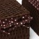 A set of handmade interior baskets with a lid LadOM, 2 pcs, size: 20 × 20 × 15 cm, 25 × 25 × 18 cm