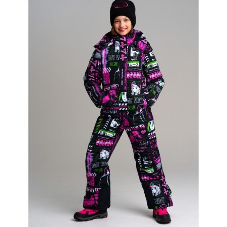 Winter overalls for the girl PlayTode, height 128 cm-1