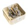 1-seater socket with grounding contact, with a lid, 250V, 16A, IP44, PST16-21-44 (Ra 16-21 1022741