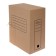 Archive folder with ties, microhofrocardon, 150mm, brown, up to 1400l