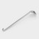 Spoon for stainless steel sauce "Povarskaya", 100 ml, handle 39 cm, thickness 1.2 mm, whole handle