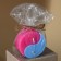 Interior candle "Yin-yang", pink