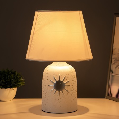 Board Lamp "Mirel" E14 40W white 22.5x22.5x34 cm Risalux