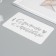 A set of plastic stencils "Handmade", 2 pcs