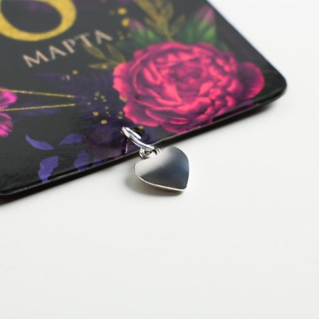Magnet with a metal suspension "March 8", 6 x 8 cm-2