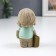 Souvenir Polystone "Ladier with a suitcase" 9.5x4.5x6 cm