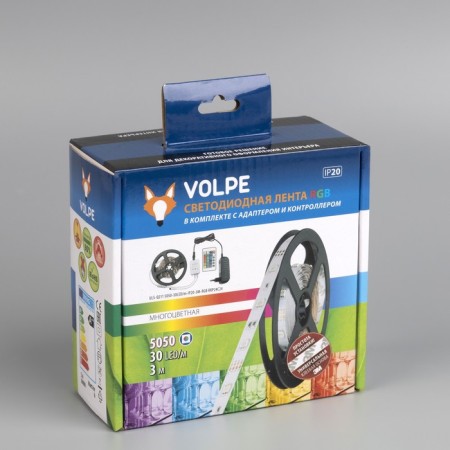 Volpe 3 m, IP20, SMD5050, 30 LED/m, 12 V, RGB LED.-11