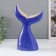 Souvenir Ceramics "Big Tail of the Whale" Sand-blue 13.8x8x22.6 cm