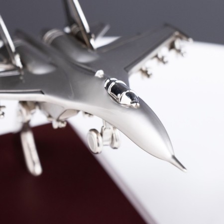 Souvenir plane on the stand 21cm-2
