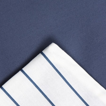 Bed Lowworm Ethel 2 joint venture: Blue, 175x215cm, 200x214cm, 50x70cm-2 pcs, perkal, 114 g/m2-12