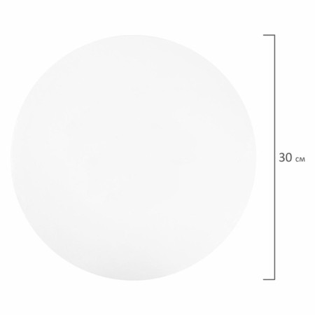 Canvas on the subframe, 30 cm round, primed, 380 g/m2, 100% cotton, Brauberg Art Classic (19232)-4