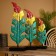 Interior decor "Leaves" Albezia (set 3 pcs) 60.50 and 40 cm