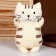 Soft toy "cat", 45 cm, beige color