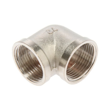 Angle zein, 3/4 ", internal thread, nickel -plated brass-2