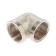 Angle zein, 3/4 ", internal thread, nickel -plated brass