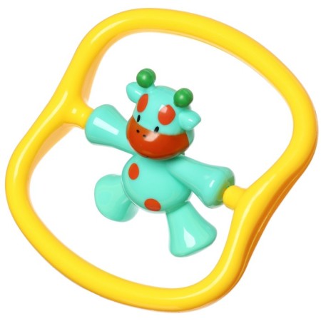 Rattle "giraffes" is turquoise color, crush me-7