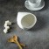 Porcelain Sugar Magistro "shell", 330 ml, white color