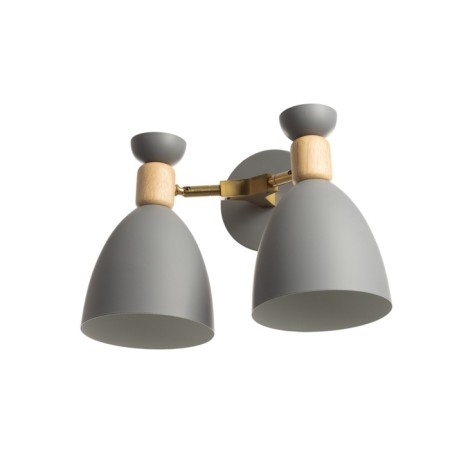 Bra "Kandy" 2he27 40W gray 35x12x22cm-3