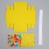 Gift folding box, packaging, "Happy Birthday", 15 x 15 x 15 cm