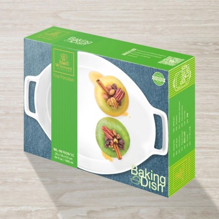 Wilmax English baking, with handles, size 26x18x5.5 cm-1