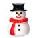 New Year. Bloss for the lips "Festive snowman"