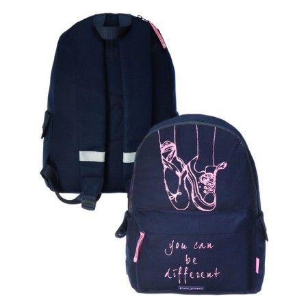 Youth backpack Bruno Visconti 12-003 40*30*17 virgin "BE Different"