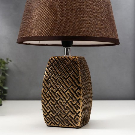 Table lamp 16444/1br E14 40W bronze 22x22x34 cm Risalux-4