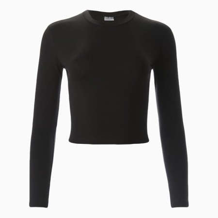 Longsliv Women's Minaku: Basic Line, Black Color, Size 42-3
