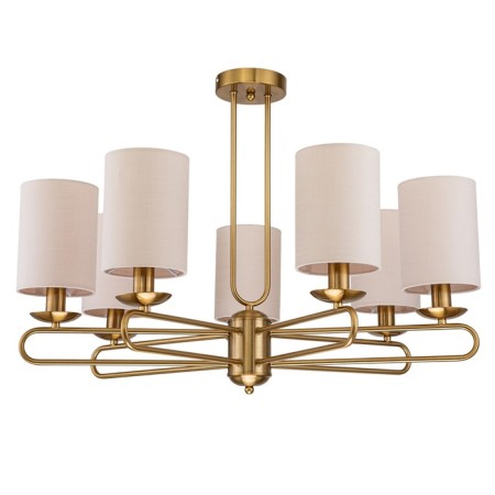 Lamp on the rod 7x40W E14, size 74x74x53 cm-1