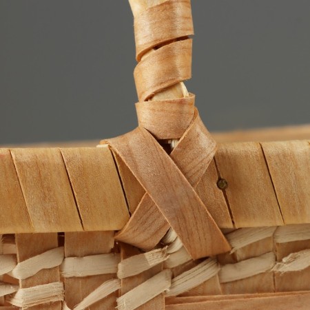 Wicker basket, 23 x 12 x 13/25 cm, sequoia-3