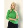 Women's turtleneck, size 46, green color