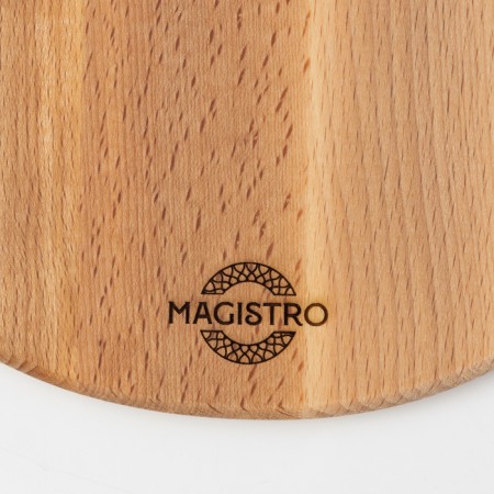 Board cut round magistro, d = 22 cm, oak-8