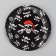 A set of paper utensils "Pirate": 6 plates, 6 glasses, 6 caps, garland