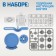 Electronic designer "Mechanical spirograph", 36 parts