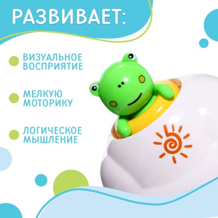 Toy for the bathroom "Spittering: frog"-1