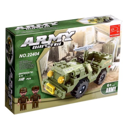Constructor "Military Jeep", 108 parts-3