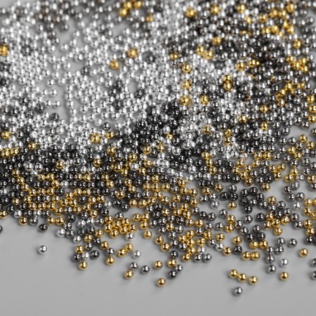 Decor broths, d = 0.8 mm, 12 cells, white/black/gold/silver color-2