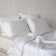 KIA pillowcase set, size 70x70 cm, cream color, 2 pcs
