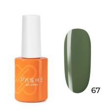 Цветной гель-лак Pashe Atelier, №67 магический нефрит, 9 мл