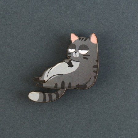 Wooden icon "Talisman for nonsense", 4 x 3.7 cm-1