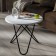Commerce table Beautystyle 20, 500x500x450, White/Black