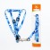 Camouflage set, kapron, leash 120 x 1 cm, fire 21-35 cm, blue-blue